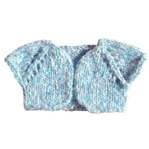 NEW Hand Knit Chunky Baby Bolero Shrug  sz 6-12 mo